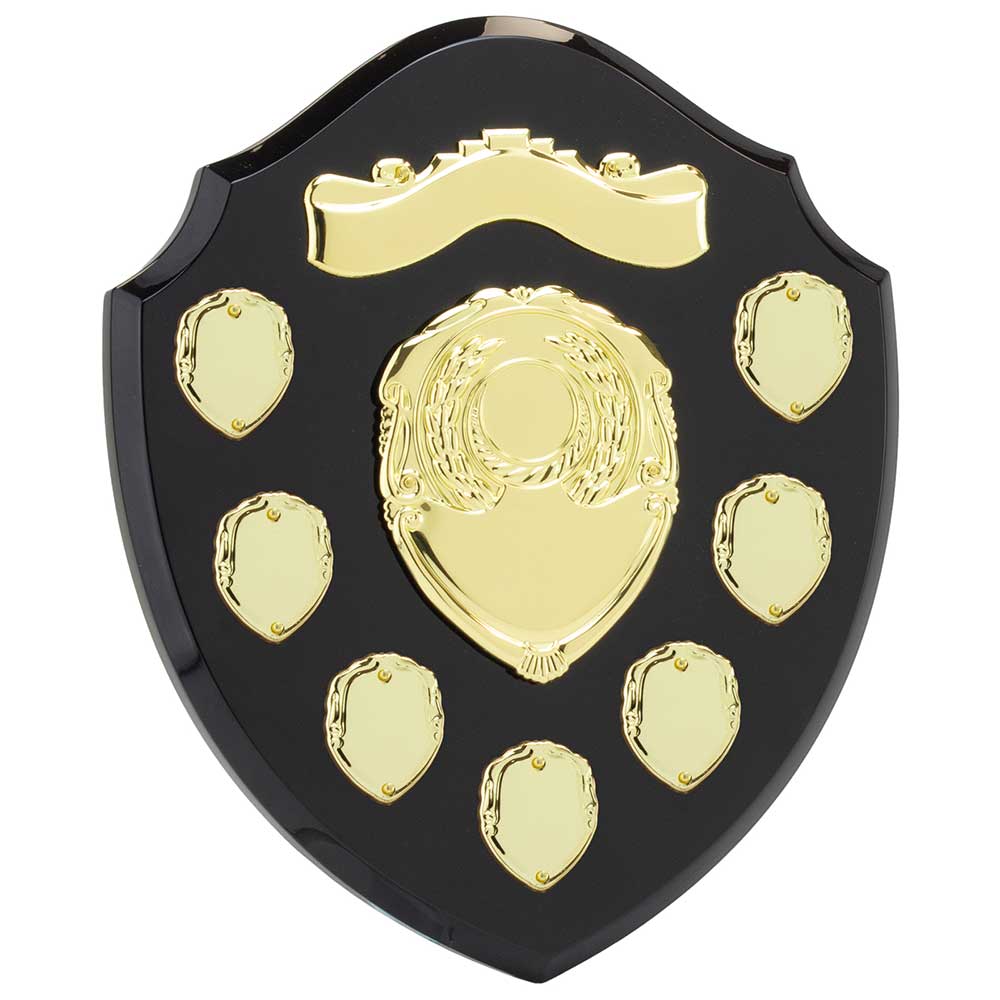 Mountbatten Annual Shield Black & Gold 5yr B
