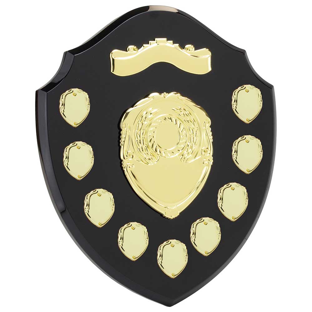 Mountbatten Annual Shield Black & Gold 5yr C