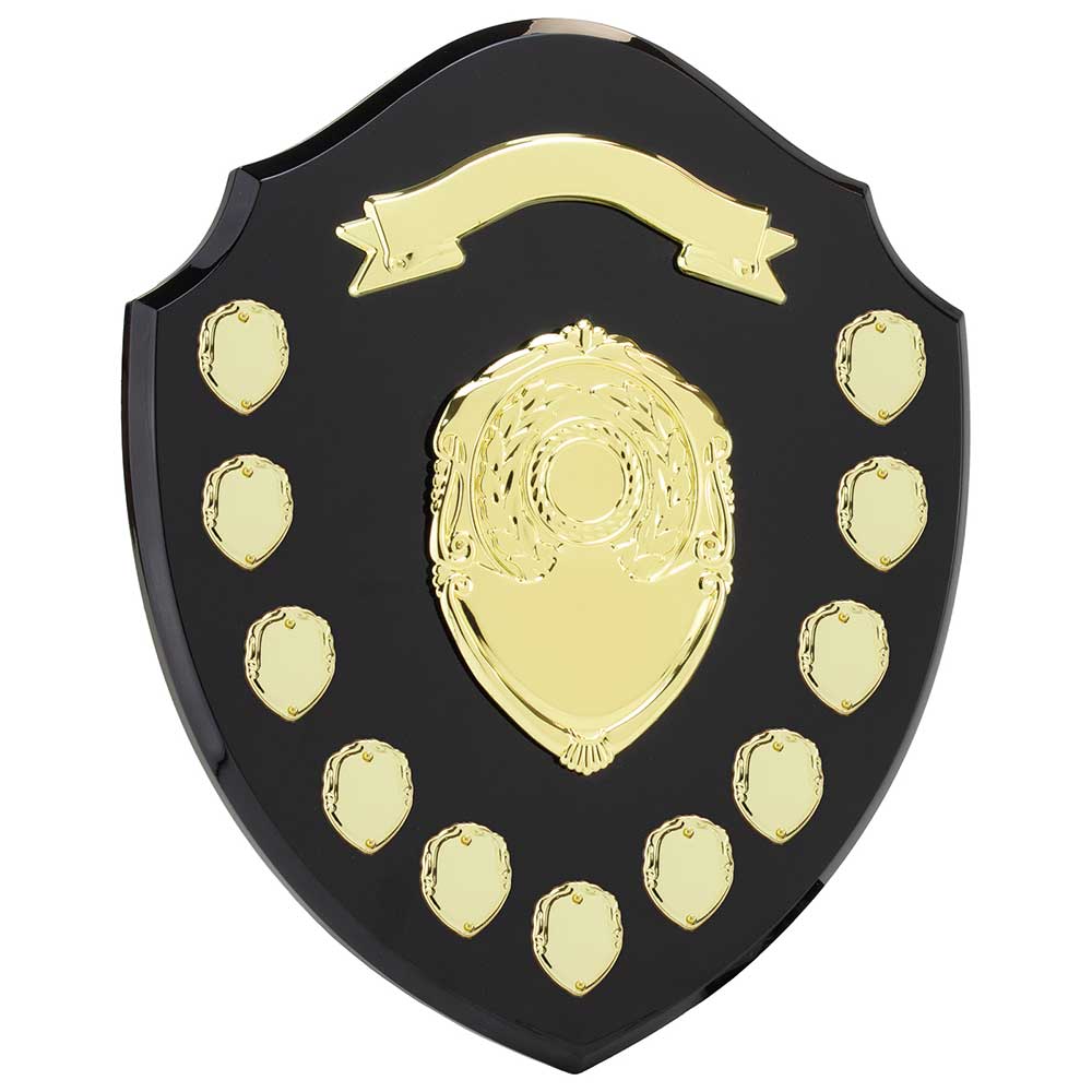 Mountbatten Annual Shield Black & Gold 5yr D