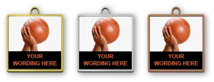 MMB6 - Metal Medals - Basketball Medals