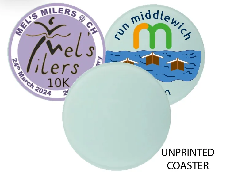 Bespoke Printed Glass Coaster (Round)