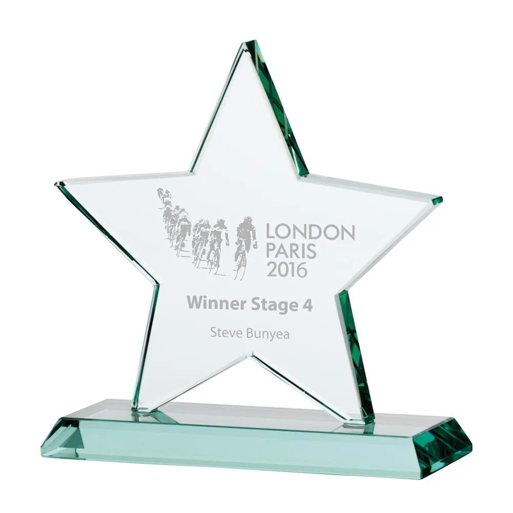 Galaxy Star Jade Glass Award B
