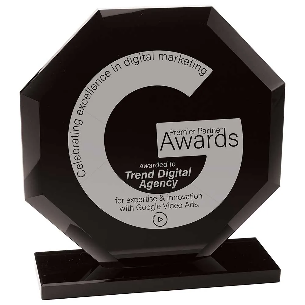 Octave Glass Award Jet Black