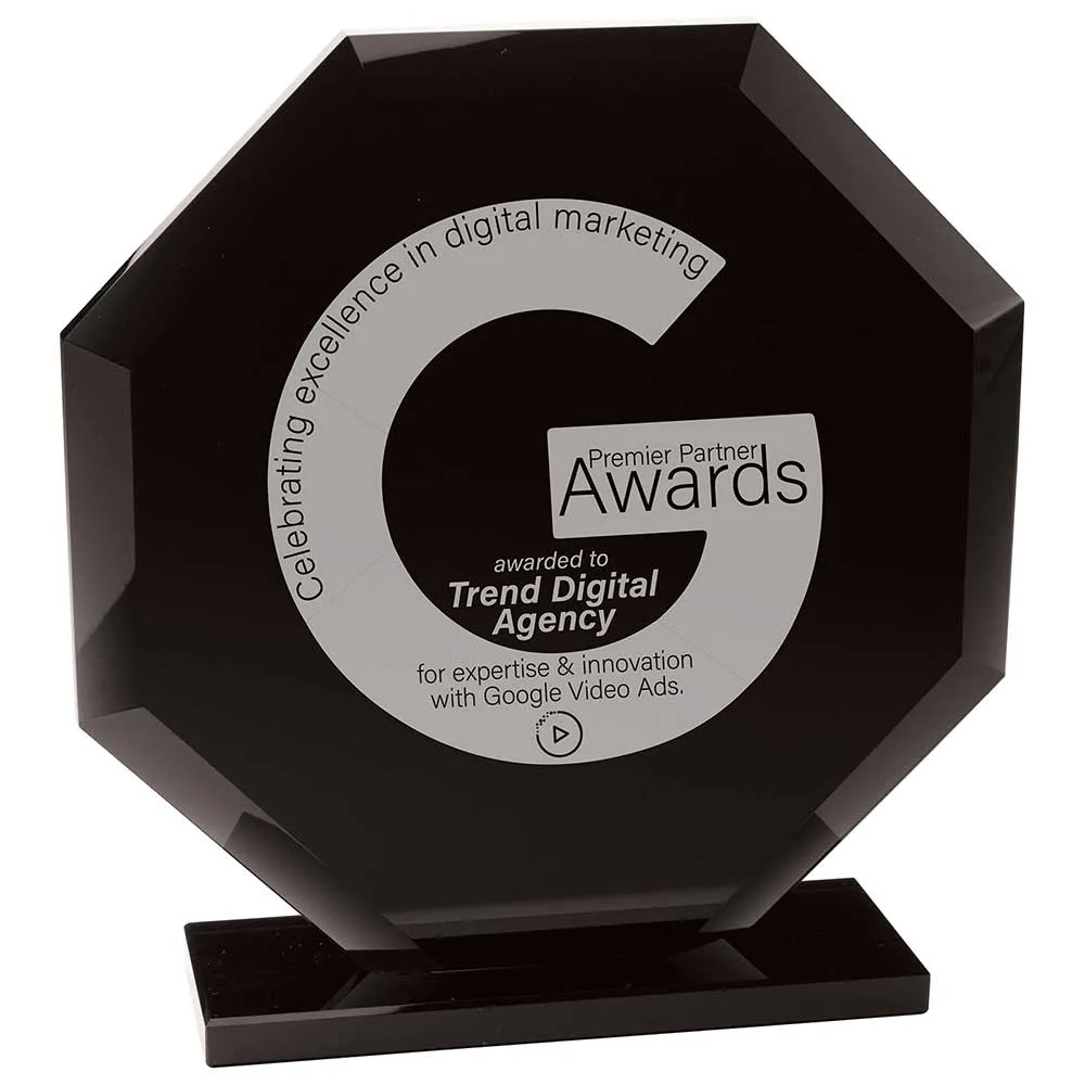 Octave Glass Award Jet Black C