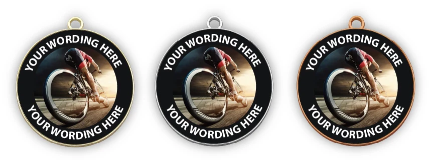 MMCYC1 - Metal Medals - Cycling Medals