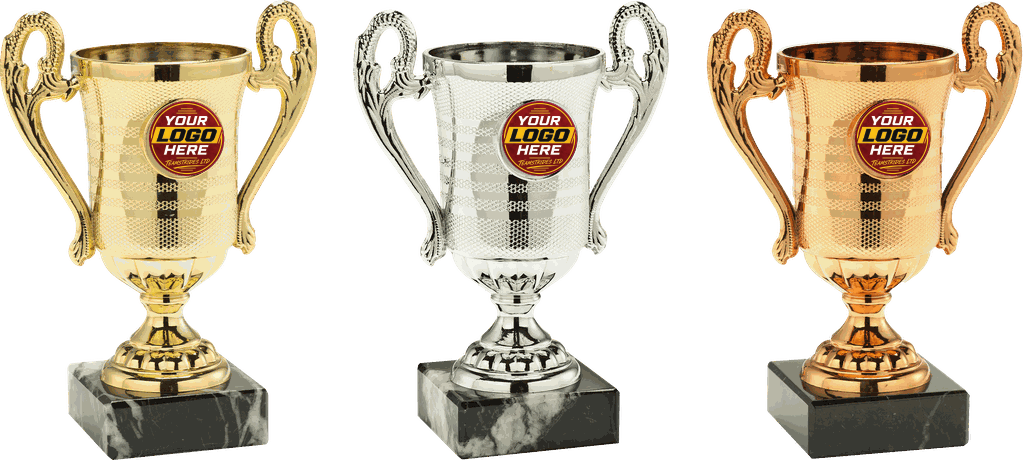Economy Trophy SET.306 - gold, silver and bronze