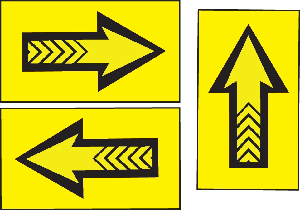 Cb1 – Large Route Arrows