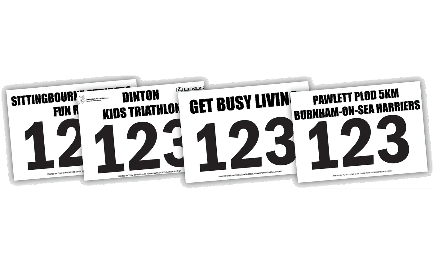 Running Numbers and Pins