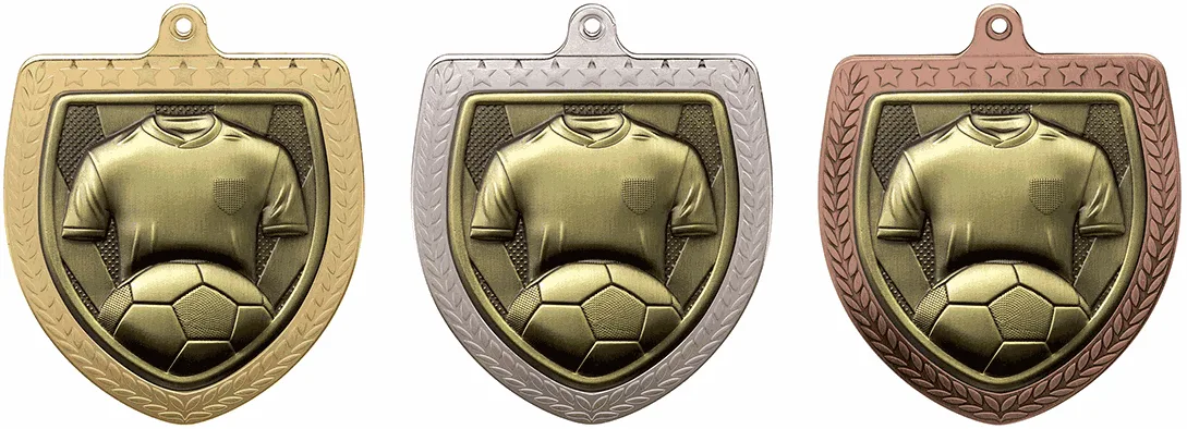 Mm24206 - Engravable Metal Medals - Football Medals