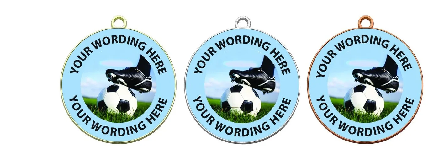 MM-Fb1 - Metal Football Medals