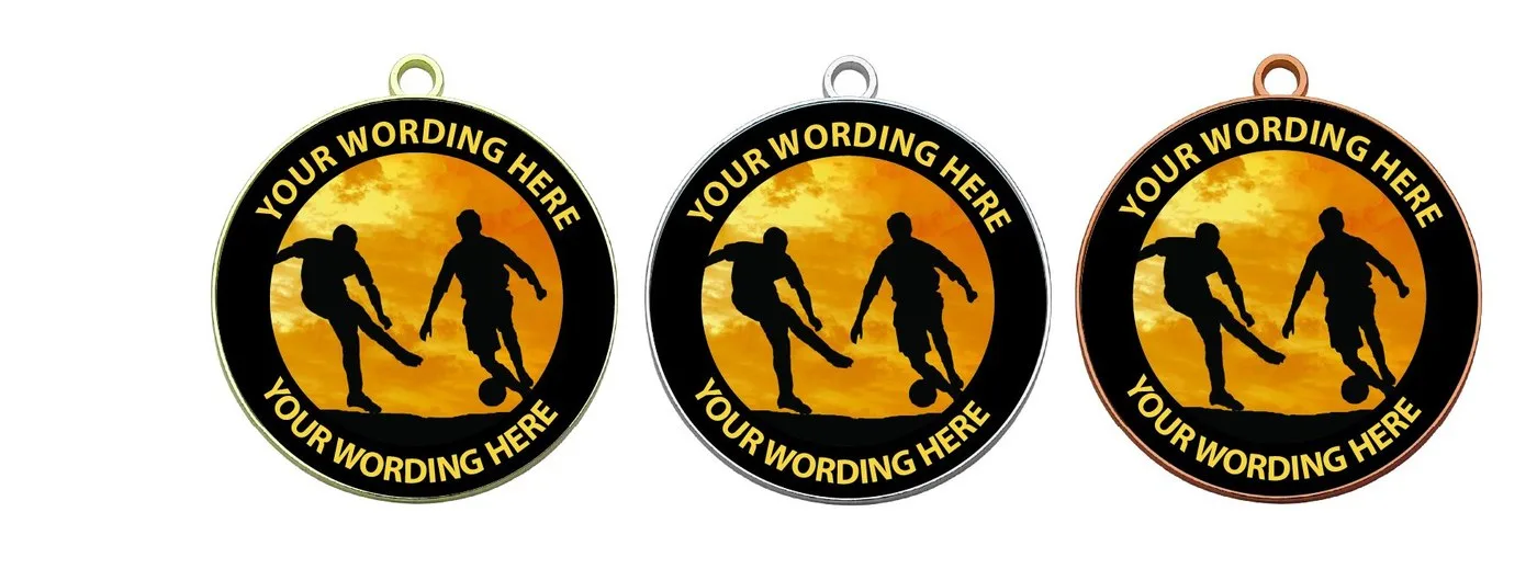 MM-Fb3 - Metal Football Medals