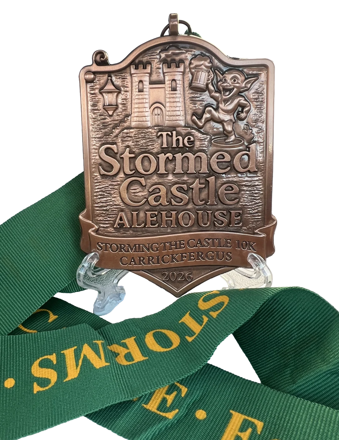 Non Enamel bespoke medal