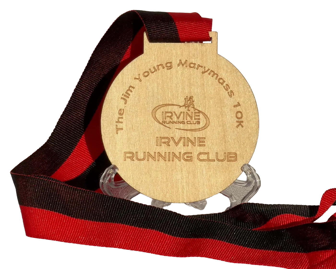Wooden bespoke medal