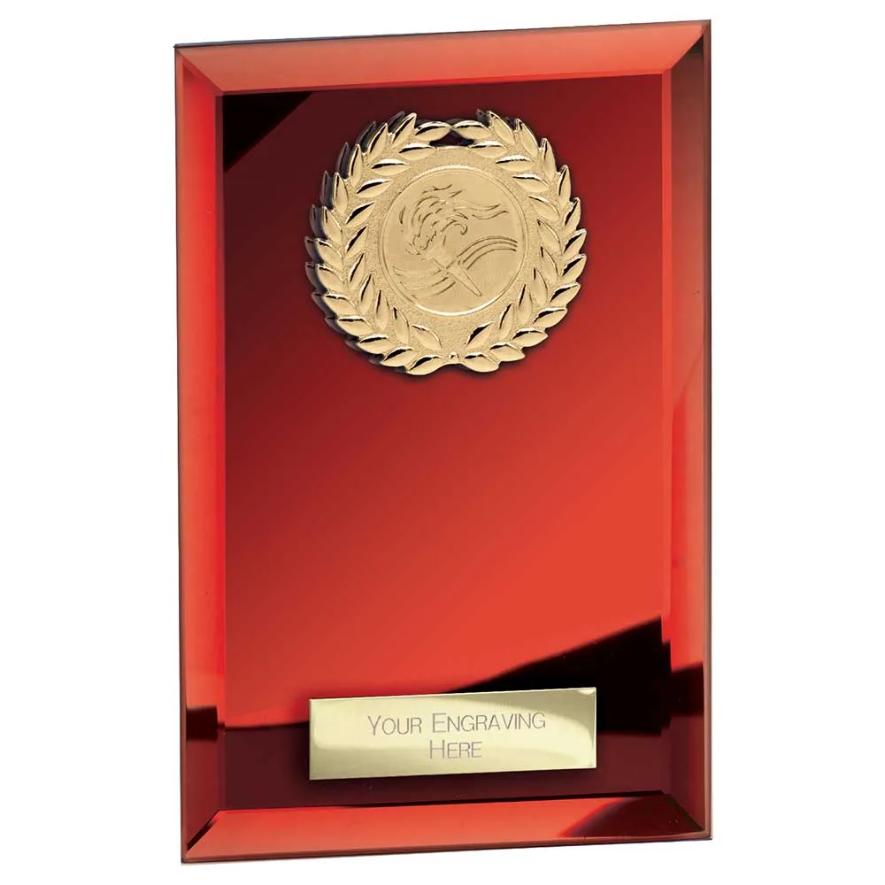 Mirage Multisport Mirror Plaque Red CR19513C