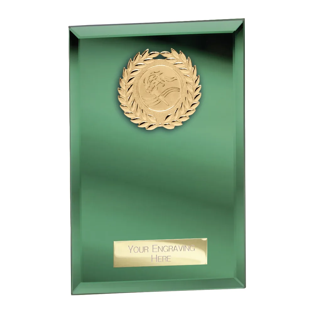 Mirage Multisport Mirror Plaque Green CR19514C