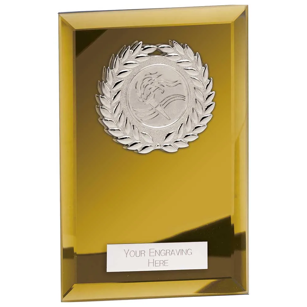 Mirage Multisport Mirror Plaque Gold