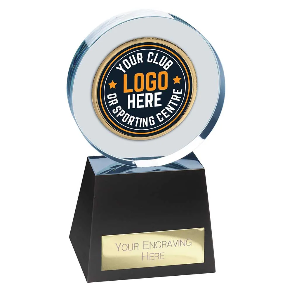 Emperor Multisport Crystal Award Clear & Black CR26660B
