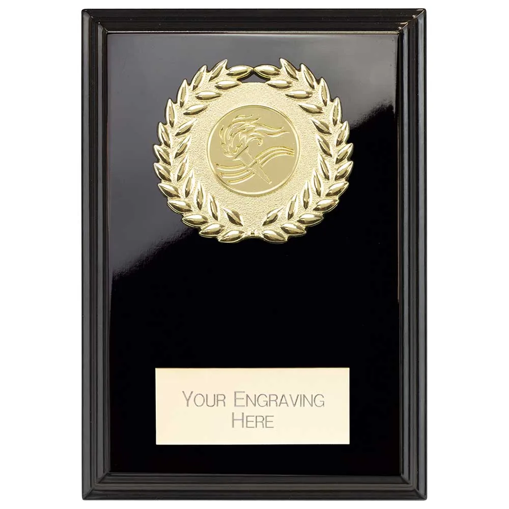 Reward Wreath Plaque Epic Black PL24577D