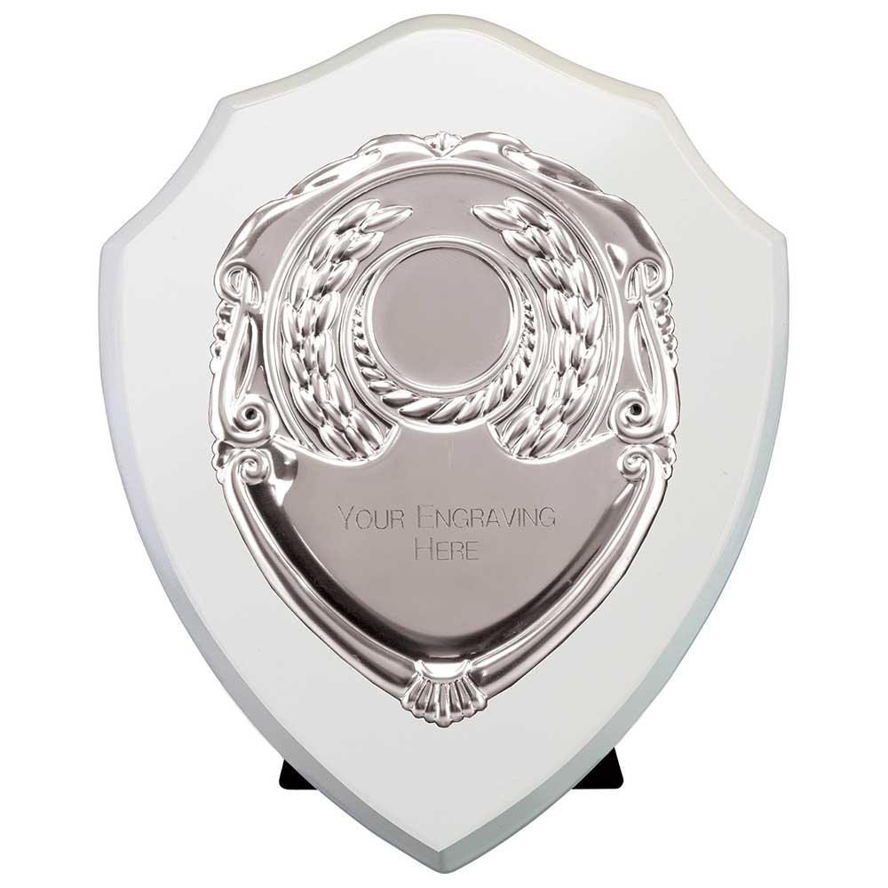 Reward Shield & Front Arctic White & Silver PS24564C