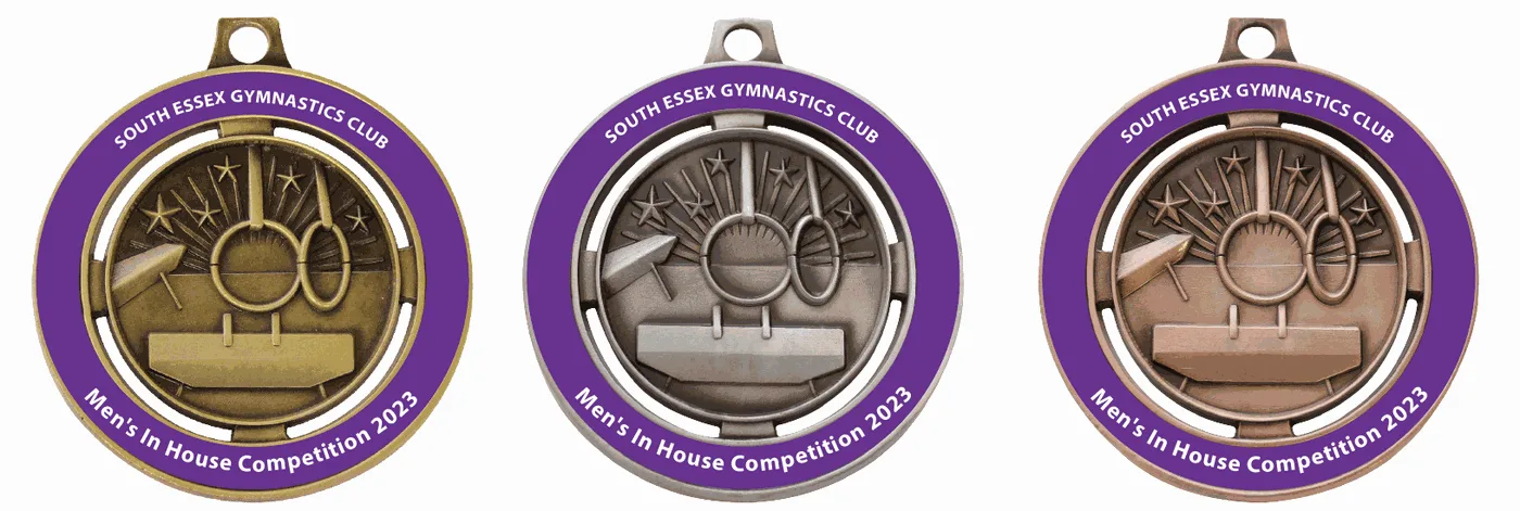 Rim G1 - Rim Medals - Gymnastics Medals