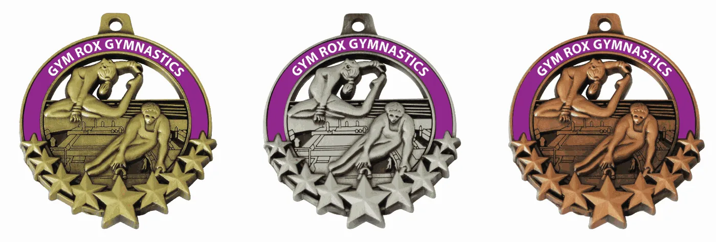 Rim G11 - Rim Medals - Gymnastics Medals