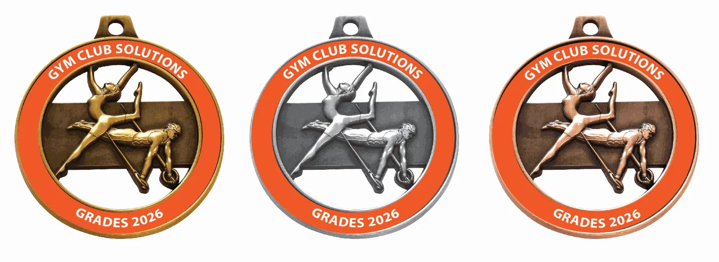 Rim G3 - Rim Medals - Gymnastics Medals