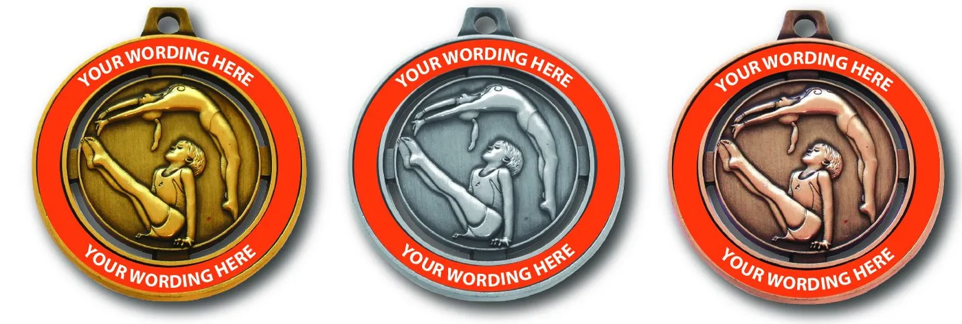 Rim G4 - Rim Medals - Gymnastics Medals