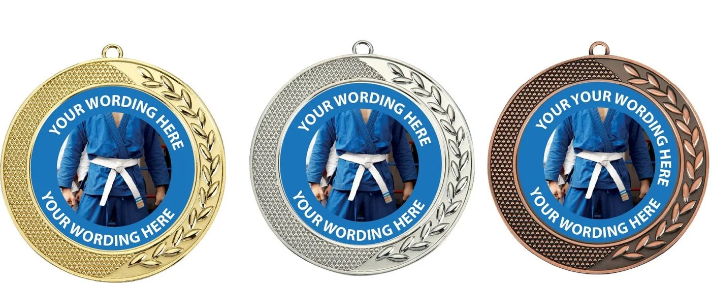 MMLS-J6 - Fully Metal Judo Medals