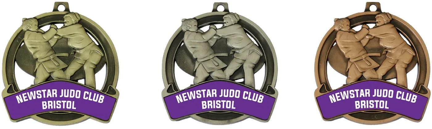Rim J4 - Rim Medals - Judo Medals