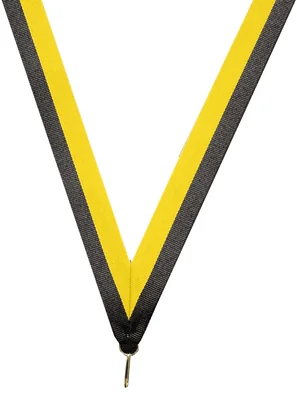 Black and yellow striped ribbon (PW16)