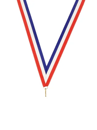 Red, white, Blue striped ribbon (PW29)