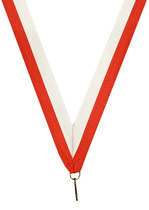 Red and White striped Ribbon (PW3)