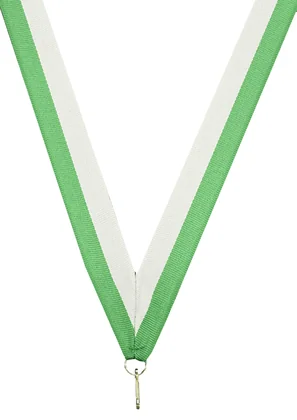 Green and white striped Ribbon (PW4)