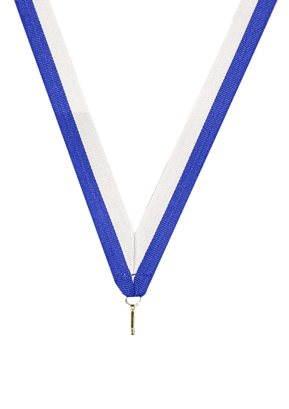 Blue and White Stripped Ribbon