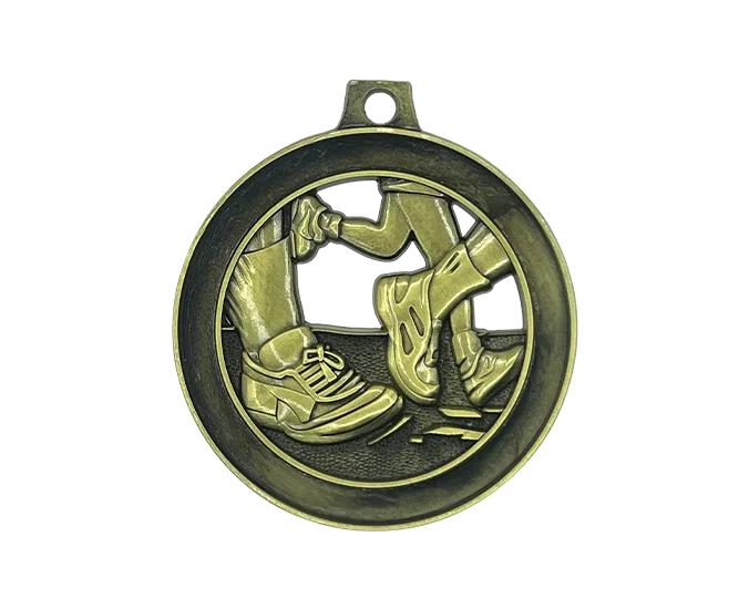 Run 102 - Engravable Metal Medals - Running Medals