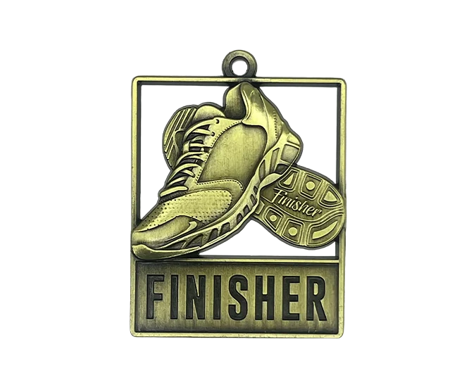 Run 112 - Engravable Metal Medals - Running Medals