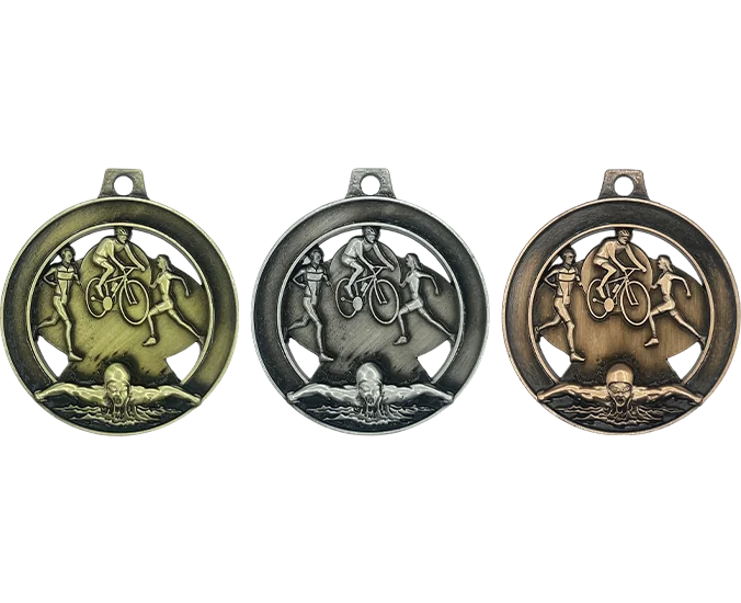 Run 85 - Engravable Metal Medals - Running Medals