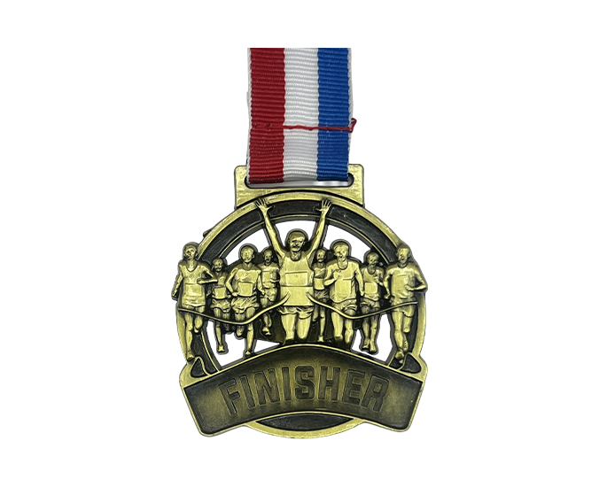 Run 90 - Engravable Metal Medals - Running Medals