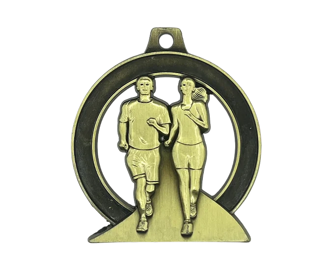 Run 93 - Engravable Metal Medals - Running Medals