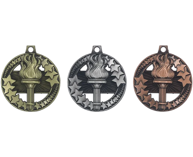 SD65 - Engravable Metal Medals - School and Victory Medals
