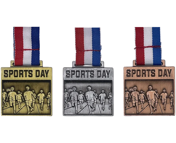 SD77 - Engravable Metal Medals - School and Victory Medals