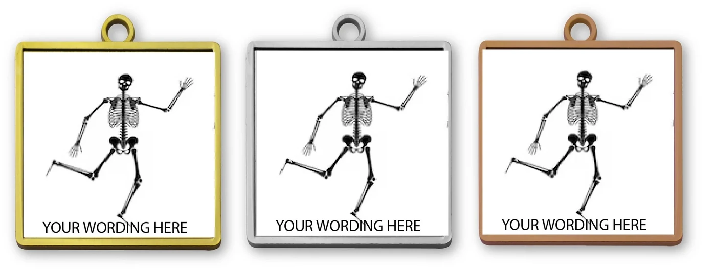 GYM H6 - Gymnastics Halloween Medals - Seasonal Gymnastics Medals
