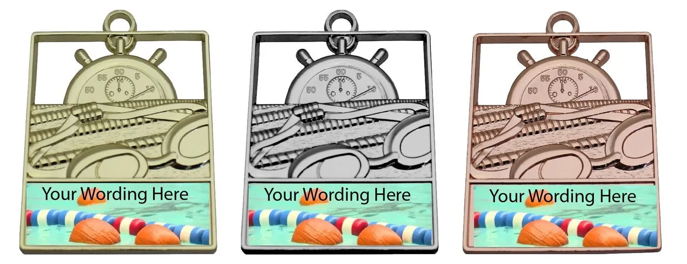 Swim H10 - Swimming Halloween Medals - Seasonal Swimming Medals