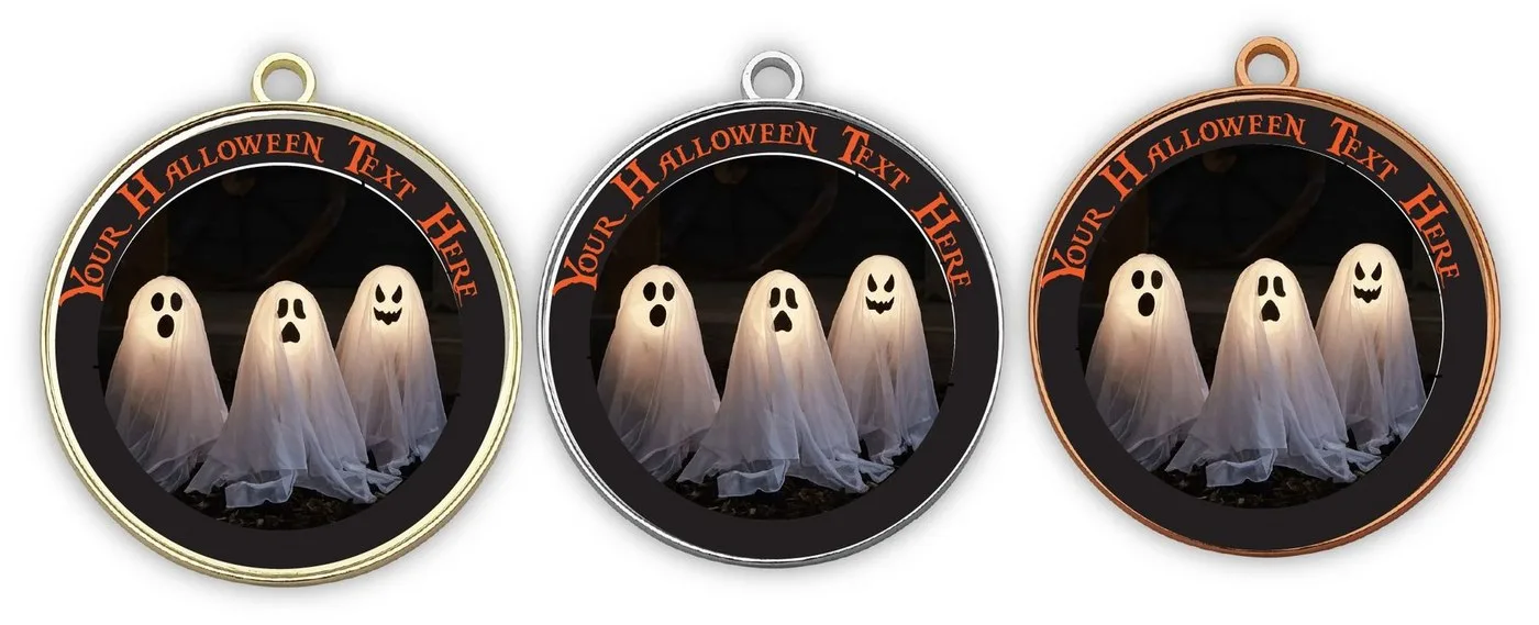 Swim H2 - Swimming Halloween Medals - Seasonal Swimming Medals
