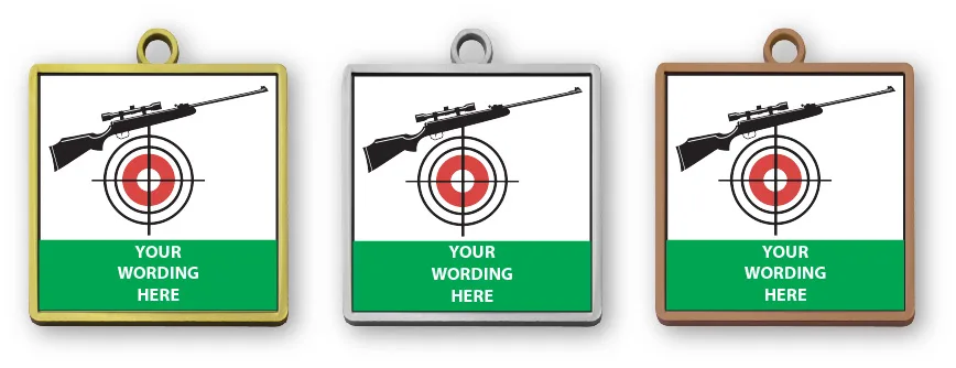 MMSHOOT3 - Metal Medals - Shooting Medals