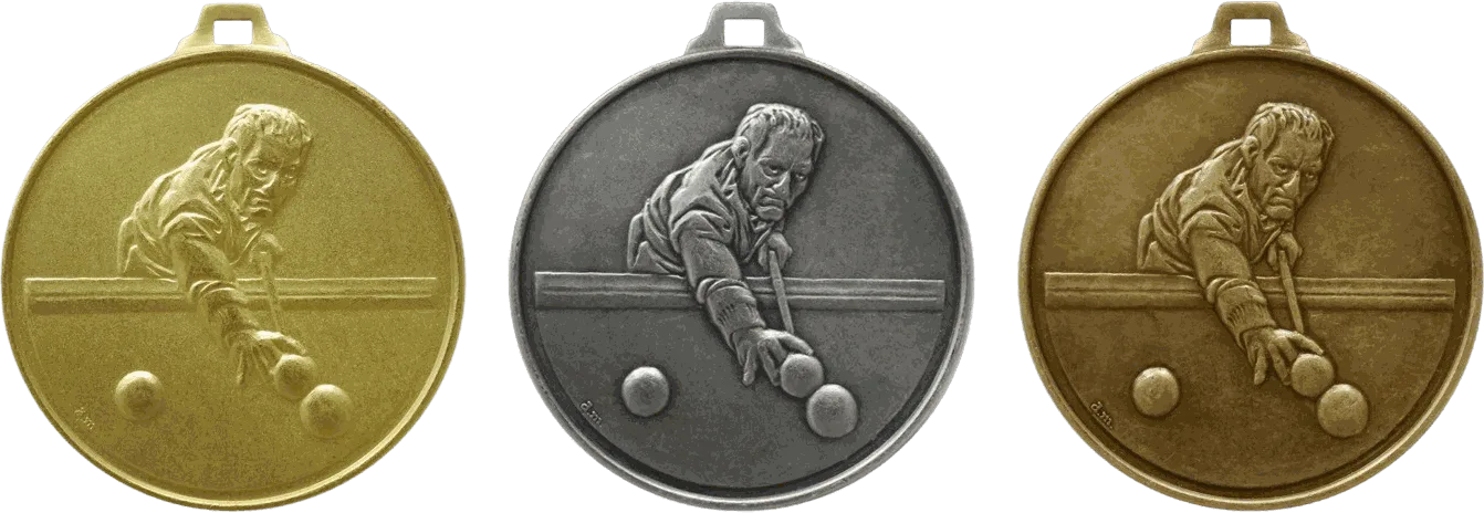 OSM.SNOOKER.1 - Engravable Medals - Snooker Medals