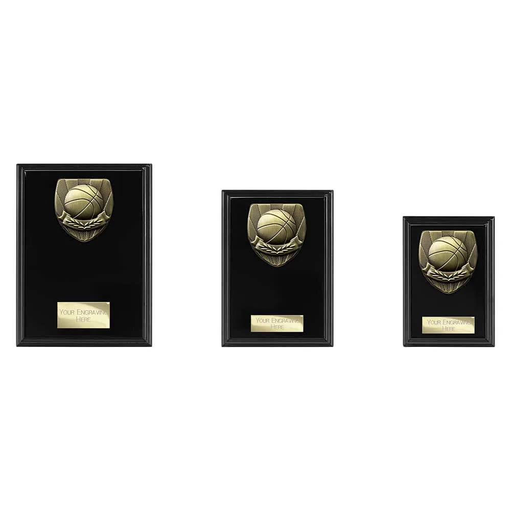 Cobra Plaque Basketball Award Epic Black
