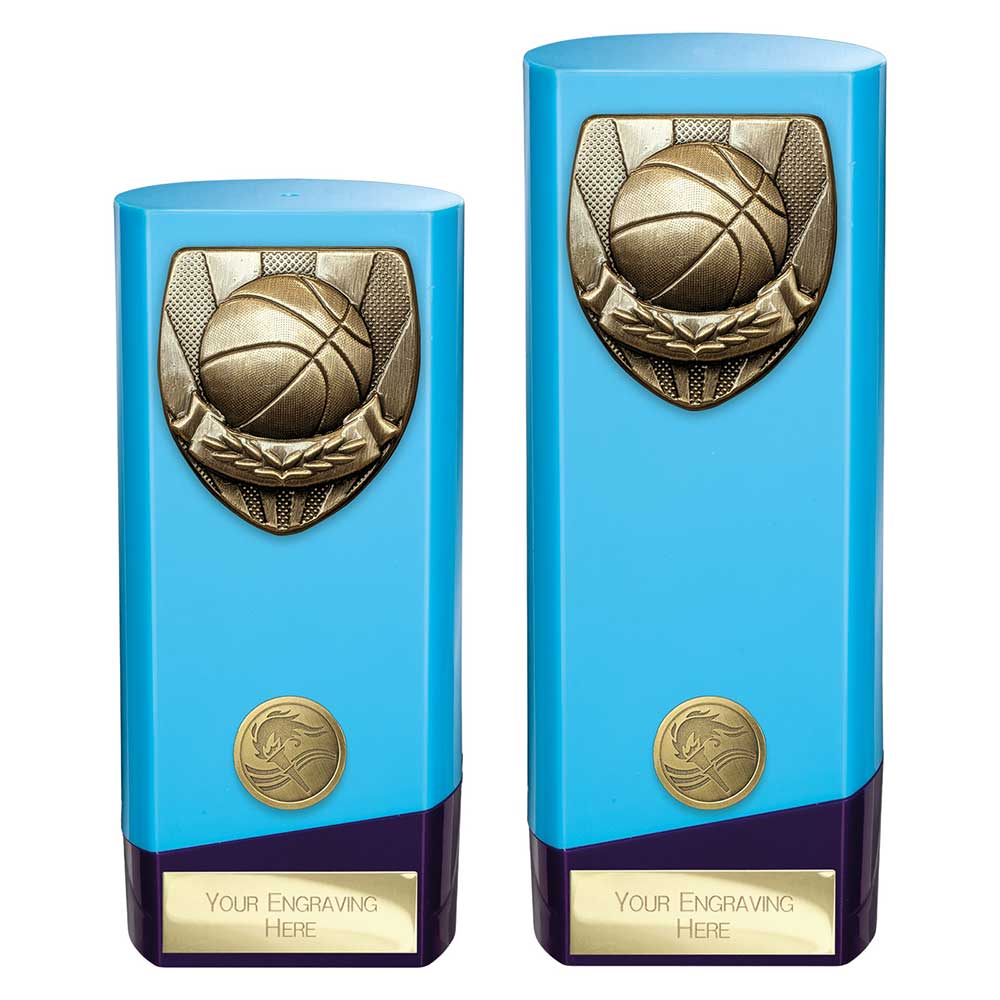 Prime Cobra Basketball Award Blue & Purple