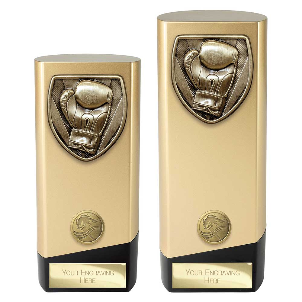 Prime Cobra Boxing Award Gold & Black