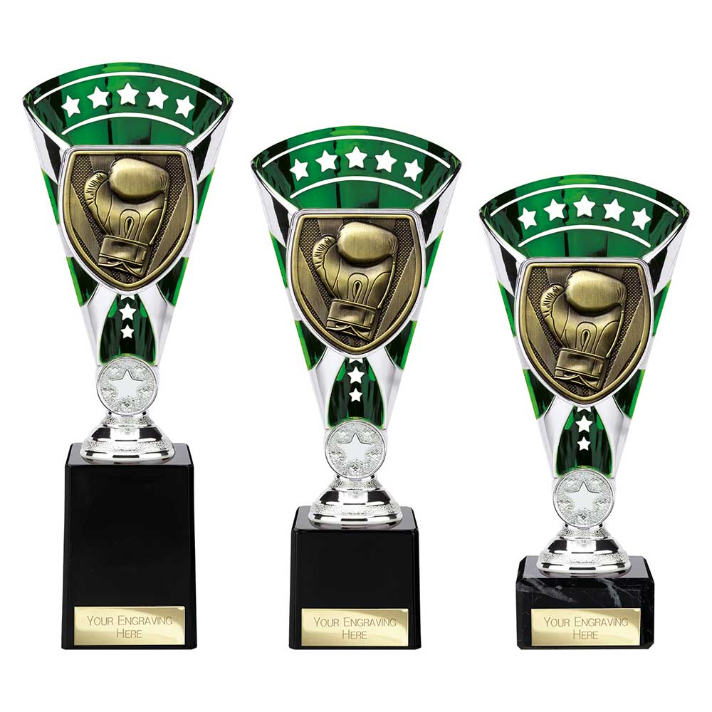 Cobra Star Cup Boxing Silver & Green